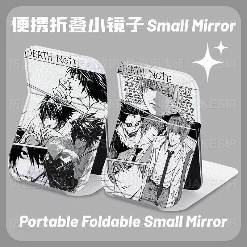 Decorative Mirror - Death Note Light Yagami Opvouwbare Make-upspiegel