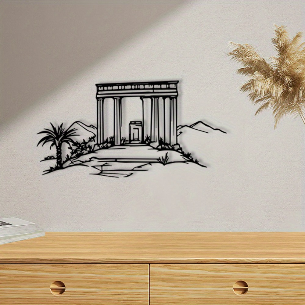 Wall Art - CIFBUY ijzeren wandkunst religieuze muurschildering metalen
