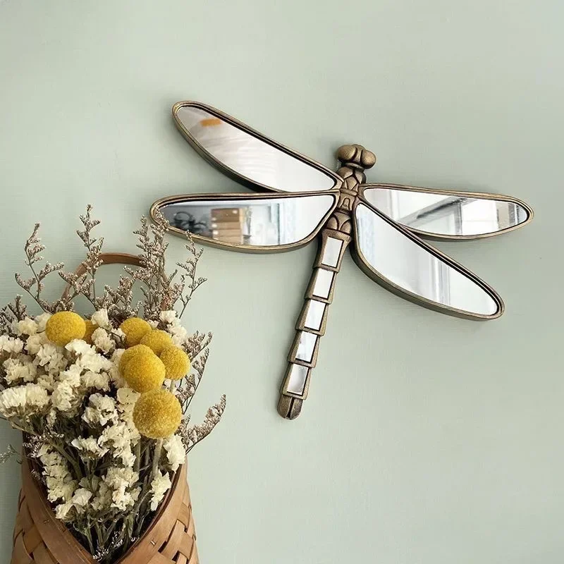 Decorative Mirror - A7-25 Vintage Creatieve Spiegel Libelle Spiegel