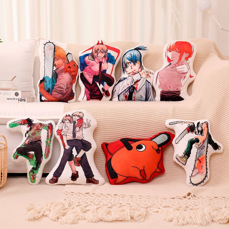 Throw Pillow - 45 cm Chainsaw Man Pluche Sierkussen