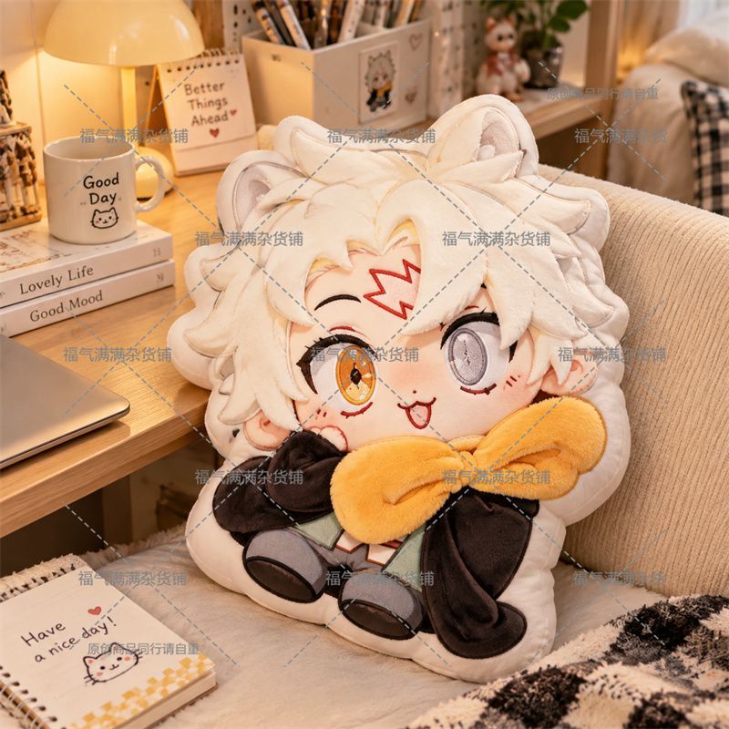 Throw Pillow - Natsuki Subaru Schattig Pluche Kussen Cartoon