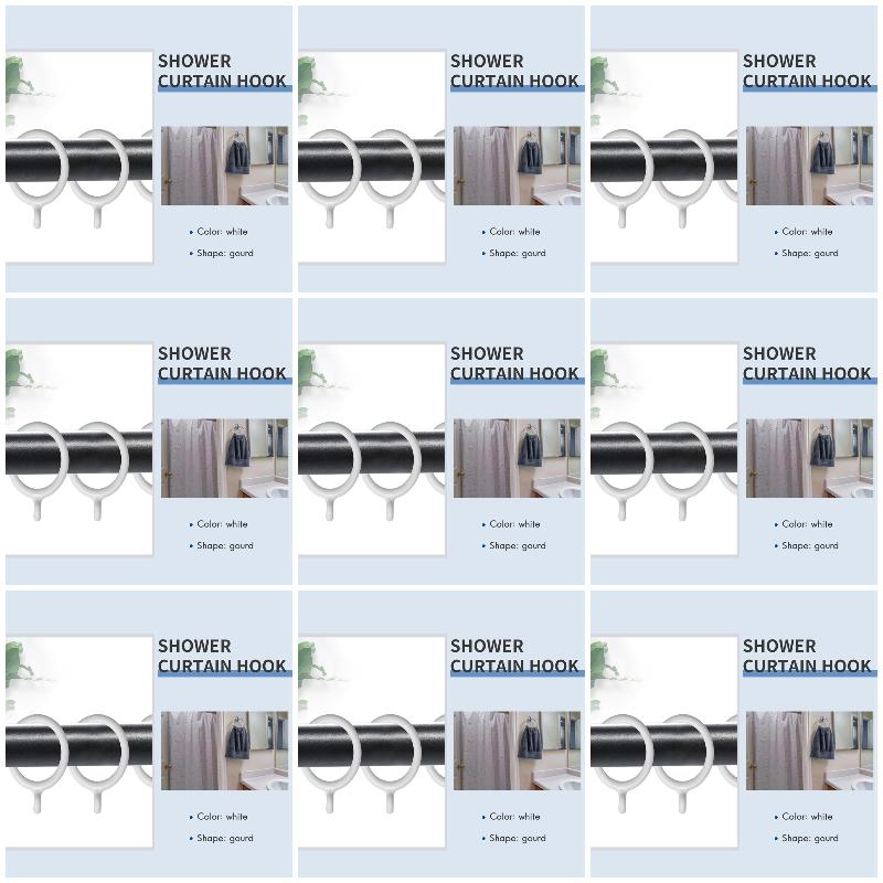 Curtain Curtain - 9Pack X (20X witte 25 mm