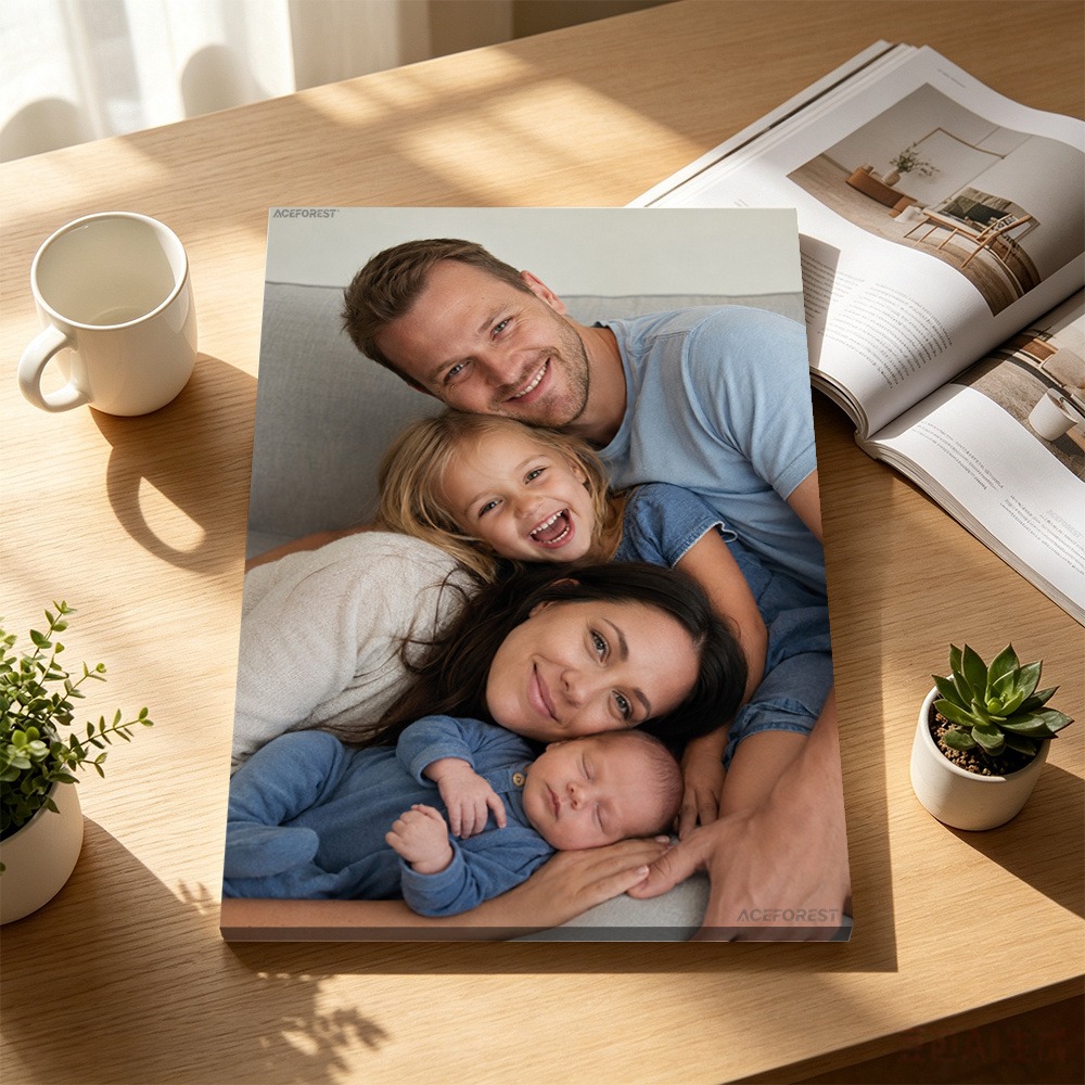 Picture Frame - 2D Gepersonaliseerde Foto Canvas Wanddecoratie Met