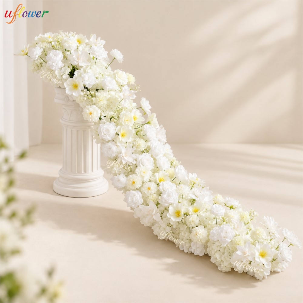 Uflower witte roos en hortensi - Table Runner recensie en prijs
