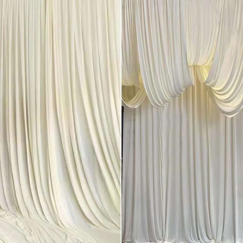 Witte koffie-melkzijde stretch - Curtain Curtain recensie en prijs