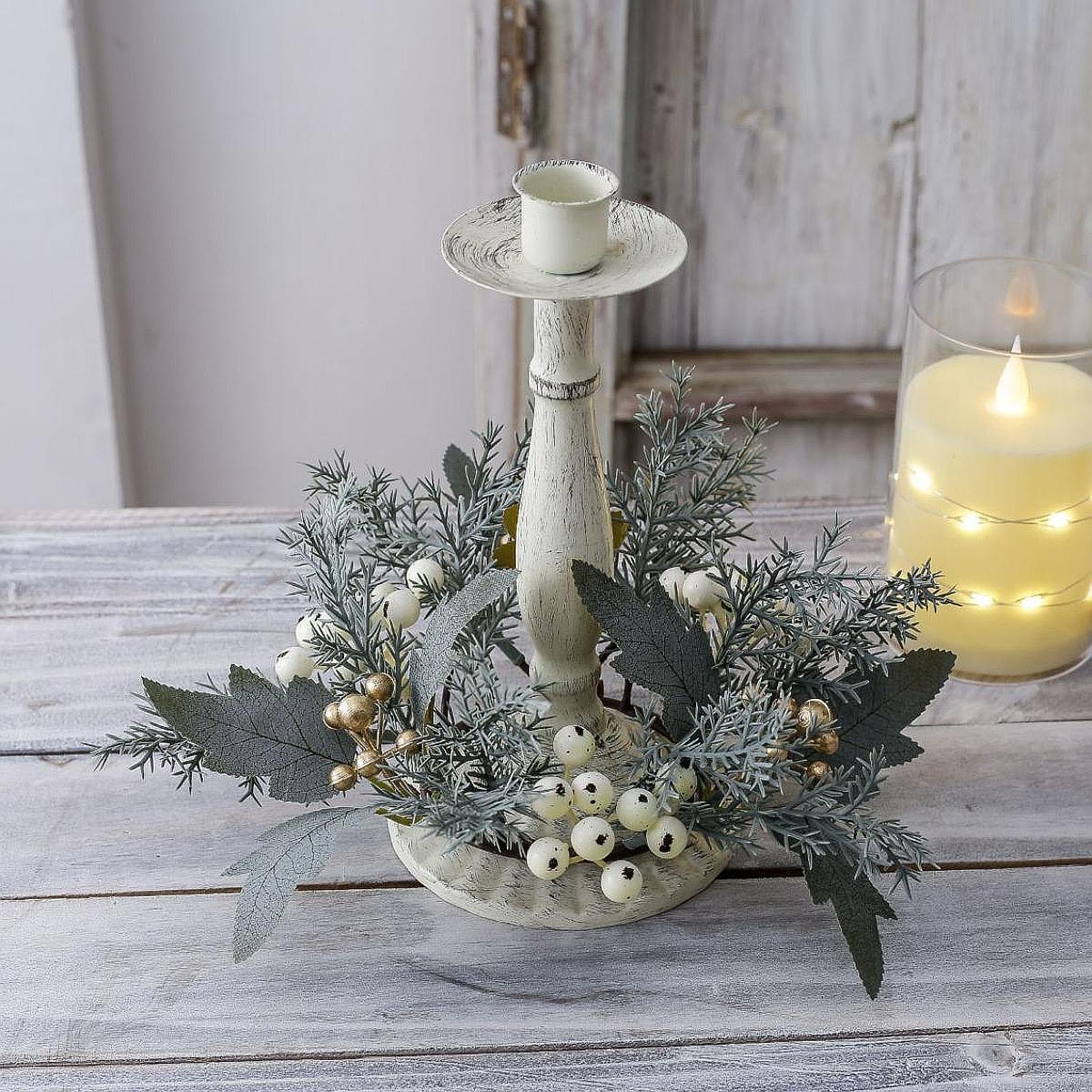 Handgemaakte kunstbloemenkaars - Candle Holder Decor recensie en prijs