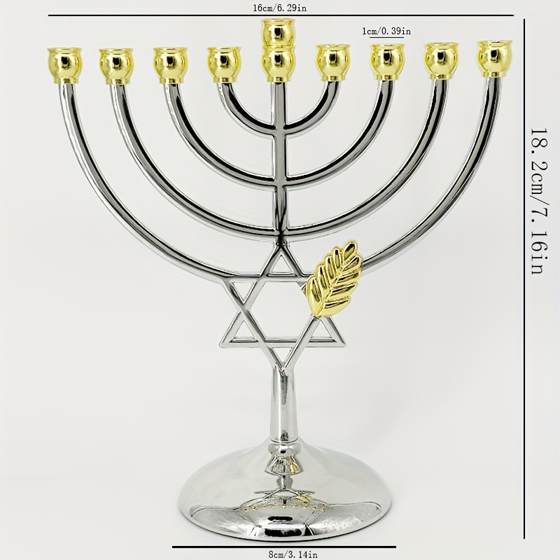 Hanukkah Menora 9-takkige kaar - Candle Holder Decor recensie en prijs
