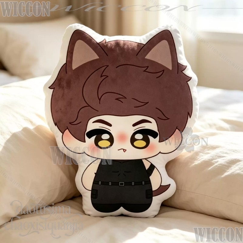 Ao Yin Valko Sierkussen Kawaii - Throw Pillow recensie en prijs
