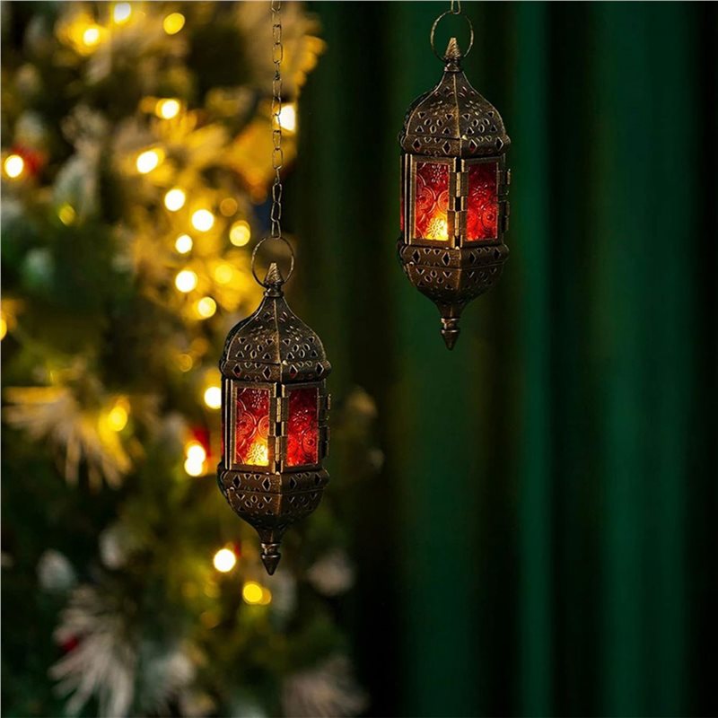 AB34-4 stuks hangende zeshoeki - Candle Holder Decor recensie en prijs