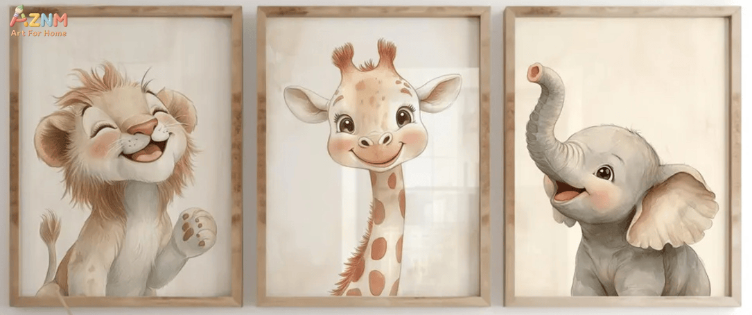 [2D plat] 1/3 stuks canvaspost - Abstract Canvas Set recensie en prijs