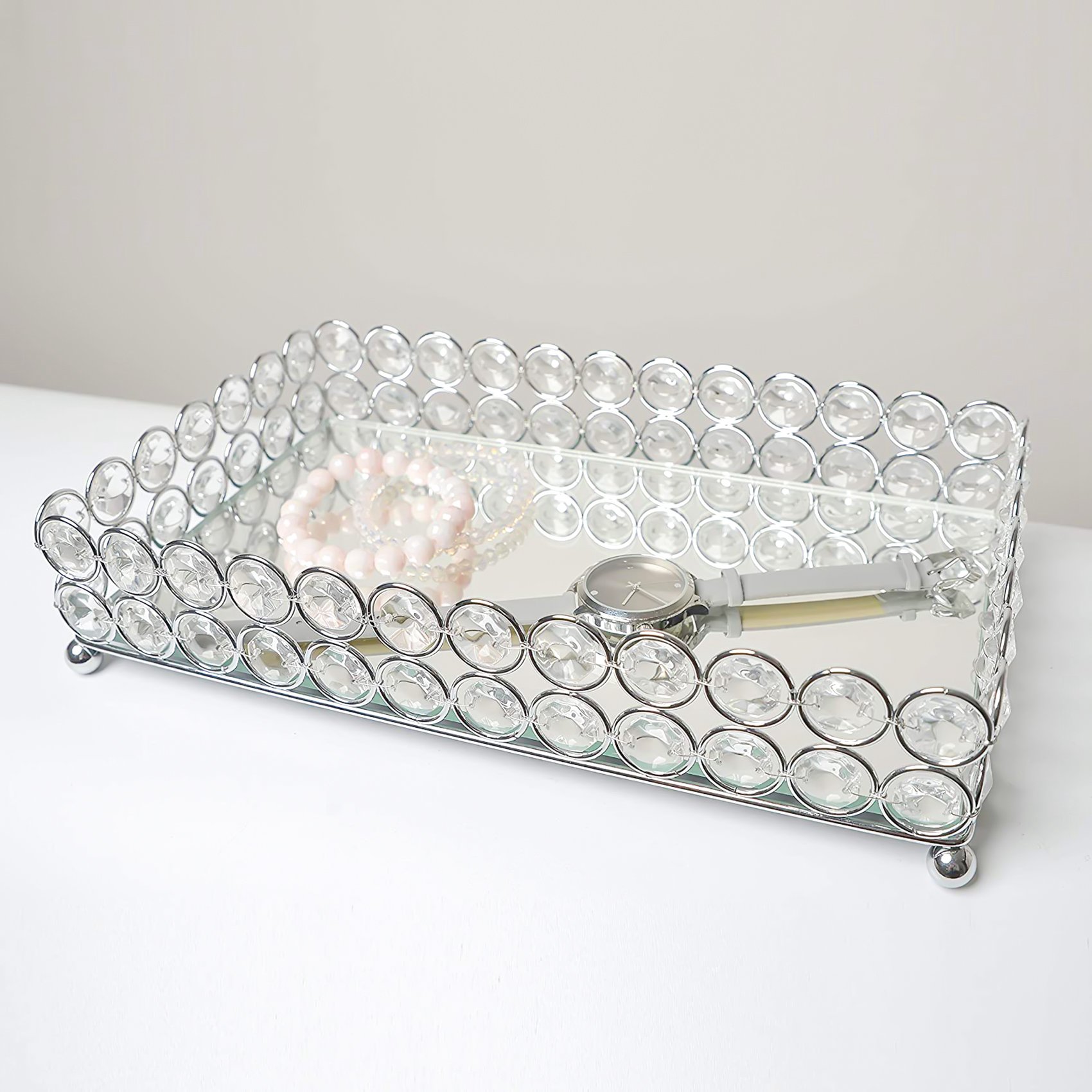 ABSS-Crystal rechthoekige cosm - Decorative Mirror recensie en prijs