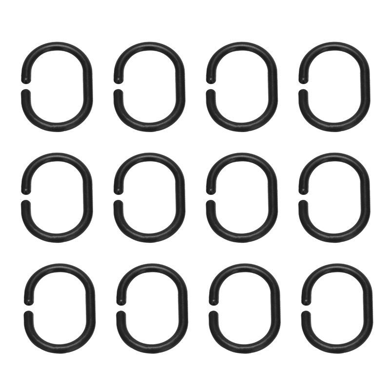 24 stuks douchegordijnringen,  - Curtain Curtain recensie en prijs