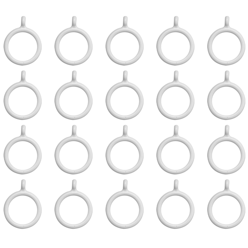 9Pack X (20X witte 25 mm binne - Curtain Curtain recensie en prijs