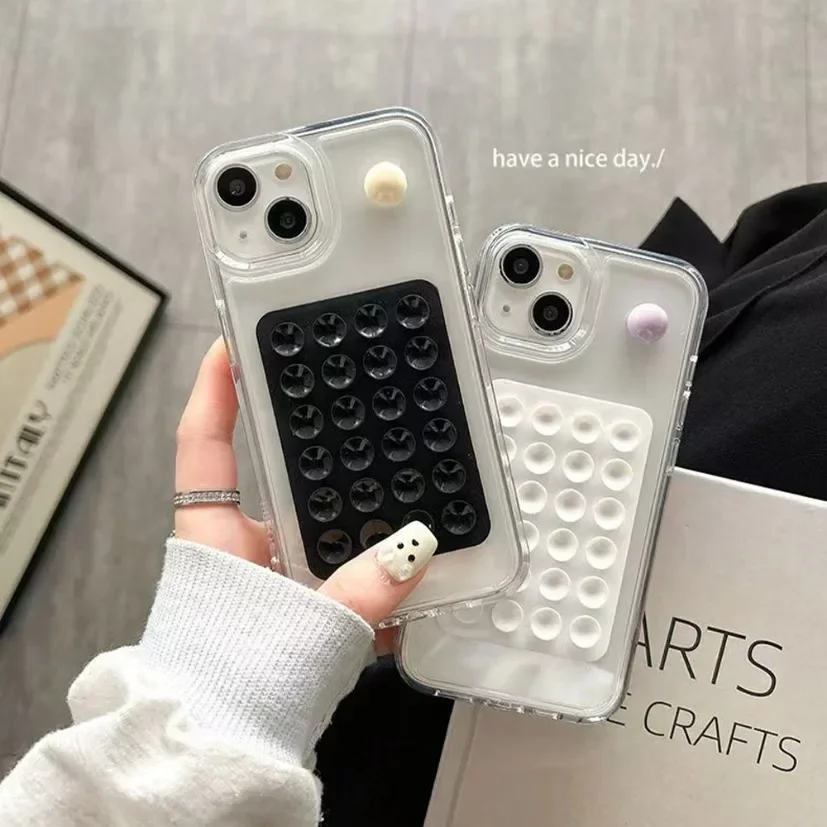Vierkante siliconen telefoonst - Wall Sticker recensie en prijs