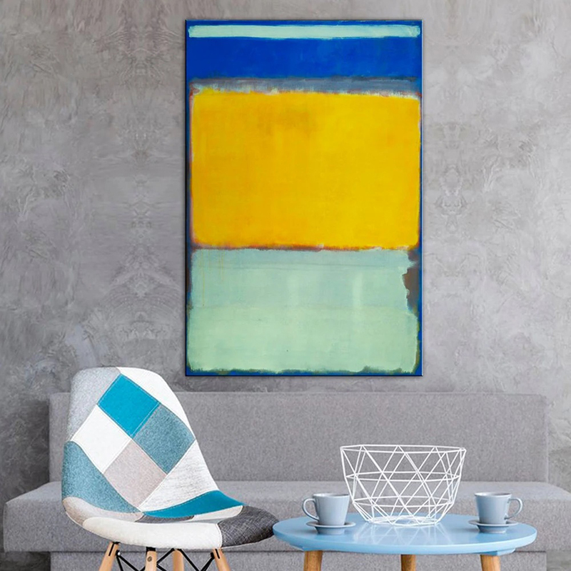 Wanddecoratie, Mark Rothko Pos - Abstract Canvas Set recensie en prijs